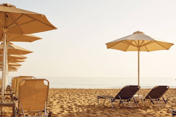 istock Beach in the resort in the summer 1005840094