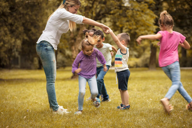 istock Spring season is time for playing outside. 1005854274