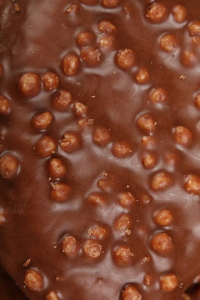 istock Chocolate candy with Rice Krispies Cereal close-up 1005857578