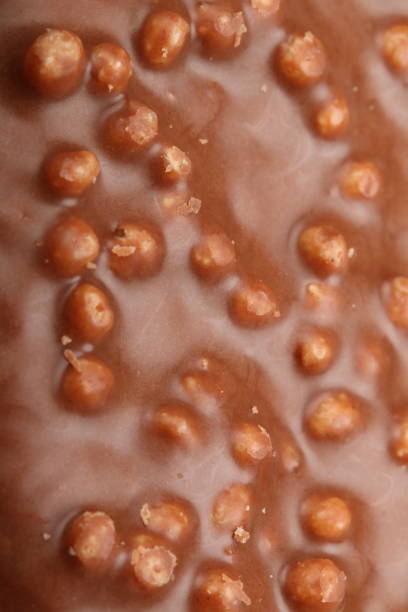 istock Chocolate candy with Rice Krispies Cereal close-up 1005857660