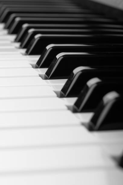 istock Piano keyboard of synthesizer close-up 1005860672
