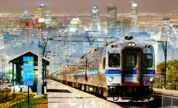 istock Urban Commuter Train Photo Montage 2 1005864240