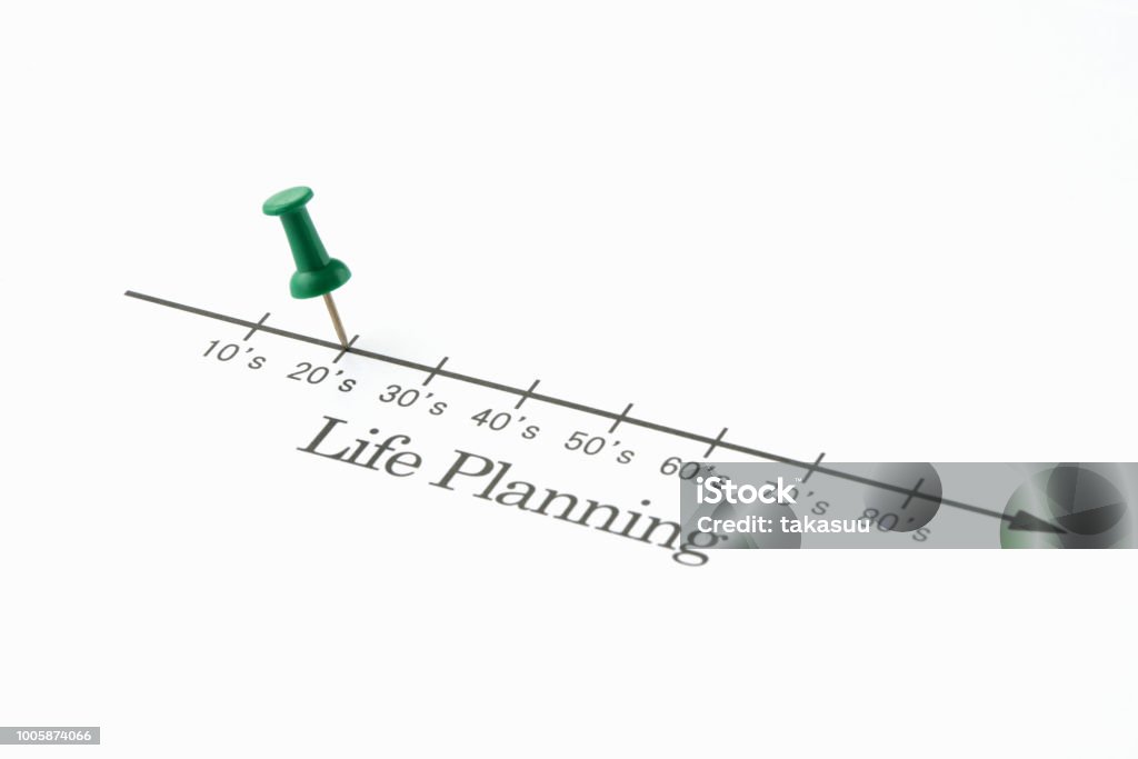 Lifestyle concepts, life planning based on various age Aspirations Stock Photo
