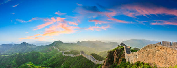 istock The Great Wall of China at sunrise 1005882102