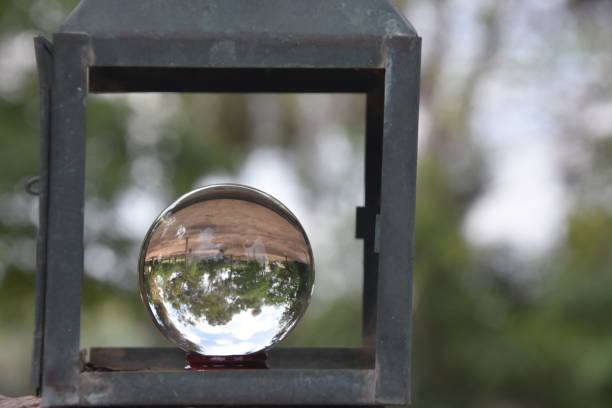 istock reflection of nature in a crystal ball 1005885516