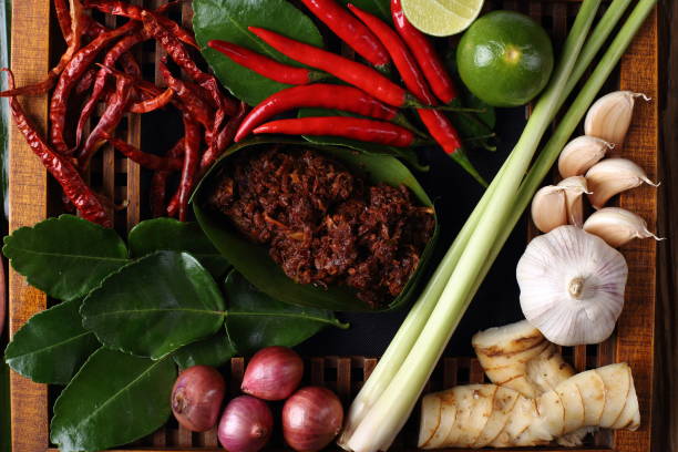 istock Hot and Spicy sauce with local ingredient fresh herb 1005922006