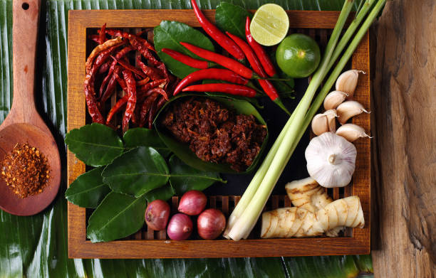 istock Hot and Spicy sauce with local ingredient fresh herb 1005922104