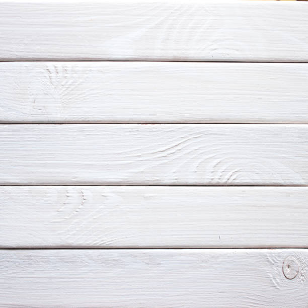 istock White rustic wood wall texture background, White pallet wood board 1005922364