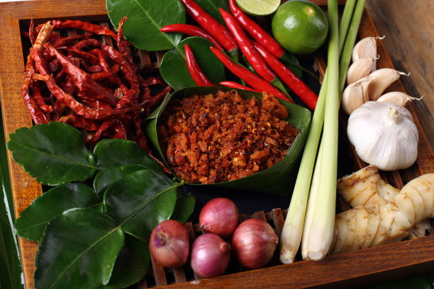 istock Hot and Spicy sauce with local ingredient fresh herb 1005922504