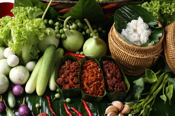 istock Hot and Spicy sauce with local ingredient fresh herb 1005925012