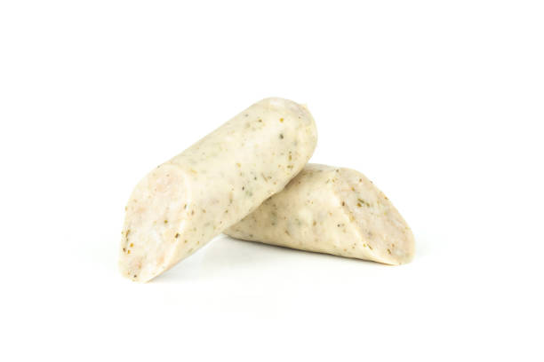 istock Bavarian white sausage isolated on white 1005931664