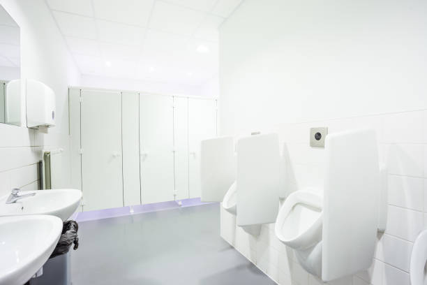istock urinal and toilet doors 1005935534