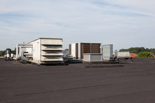 air ducts on the roof