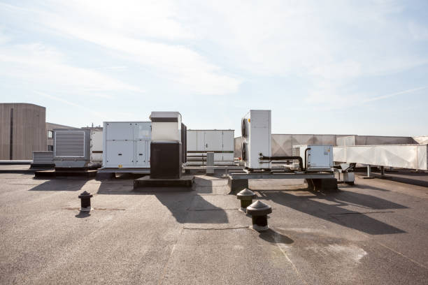 air ducts on the roof