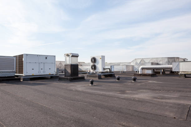 istock air ducts on the roof 1005936526