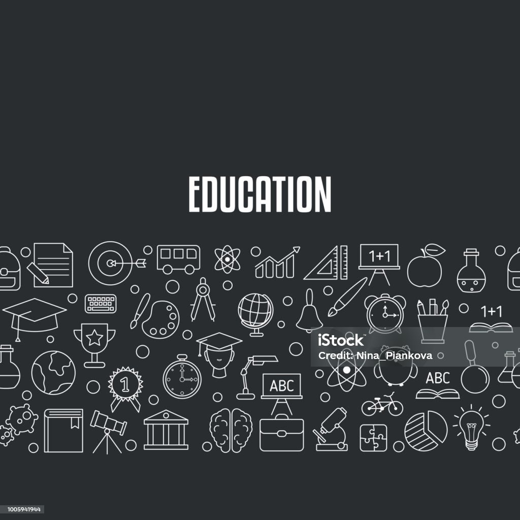 Educathion Design Education Design Concept Stock Illustration - Download Image Now ...