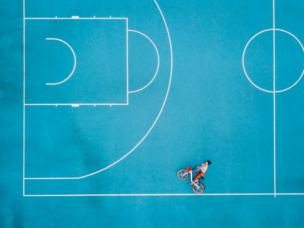 istock Cycling in a surreal world 1005942588