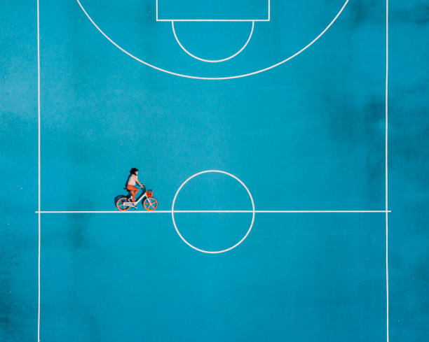 istock Cycling in a surreal world 1005942594