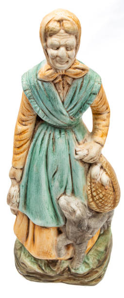 istock Old woman figurine 1005948328