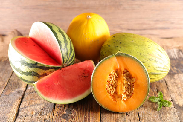 istock variety of melon and watermelon 1005961946