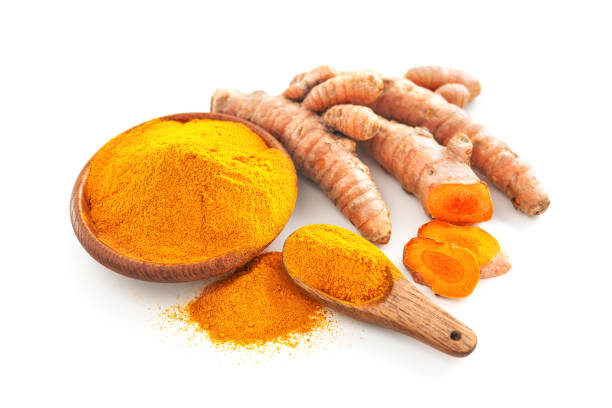 istock Turmeric or curcuma longa isolated on white 1005962202