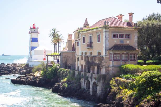 istock coastline in Cascais, Portugal 1005999256