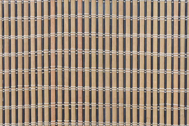 istock Bamboo curtain japanese culture background and texture. 1006001852
