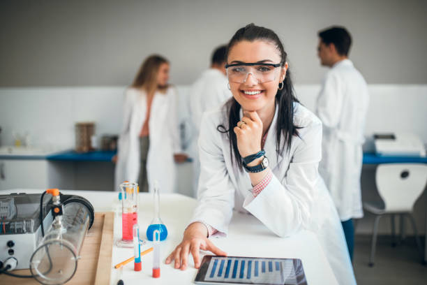 istock Portrait of young scientist 1006006544