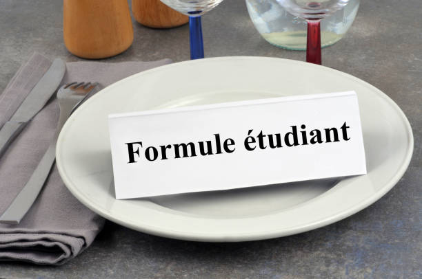 istock Concept of a student formula for a meal 1006064472