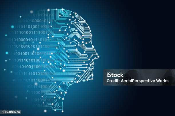 Artificial Intelligence Concept Stock Photo - Download Image Now - Artificial Intelligence, People, Human Brain