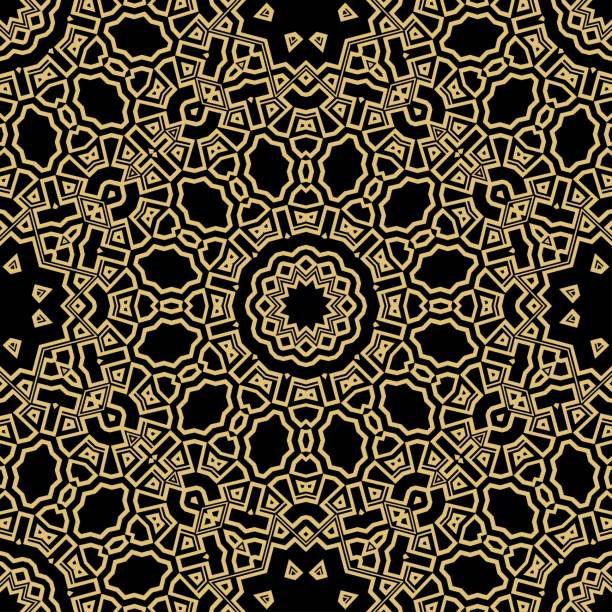 istock Decorative Mandala. vector illustration. For fashion, print, sticker, icon 1006081404