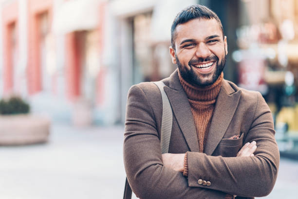 istock Happy young man in the city 1006092268
