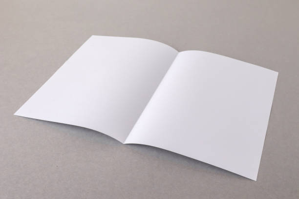 istock template fold white paper on gray background bussnese concept 1006095874