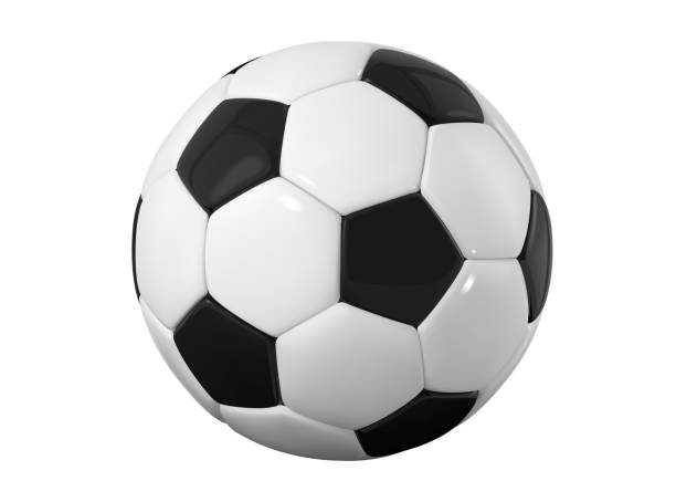 istock football bal. Realistic soccer ball on white background. 3d Style vector sport ball isolated on white background 1006147952
