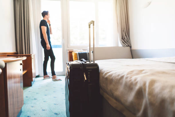 istock Businessman in hotel 1006151258