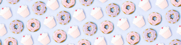 Sweets and desserts layout
