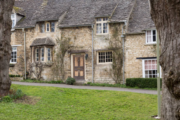 istock Medieval village in England 1006190666