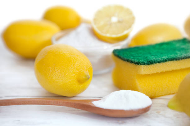 istock Eco-friendly cleaners, baking soda and lemon 1006191664