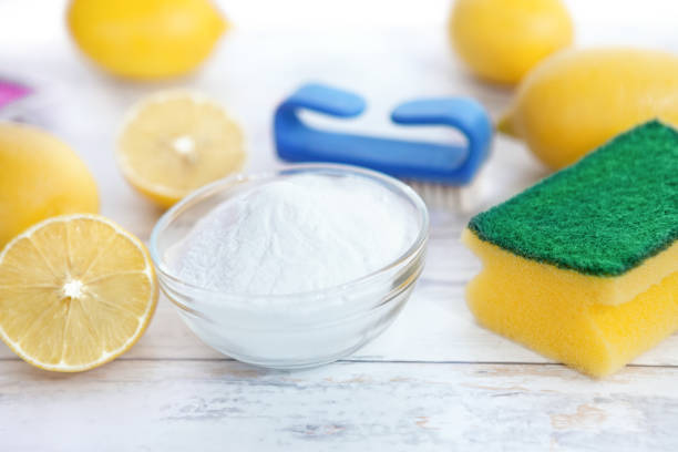 istock Organic cleaners, lemon and baking soda 1006196390