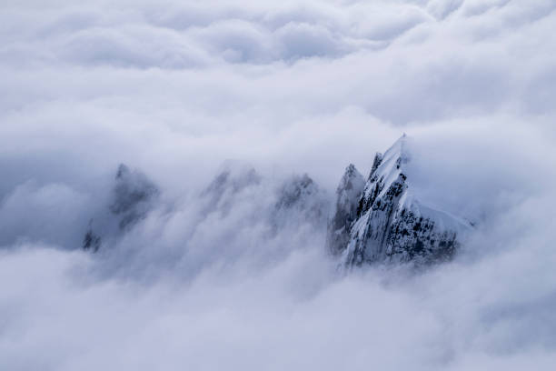 Extreme landscape of Swiss mountains