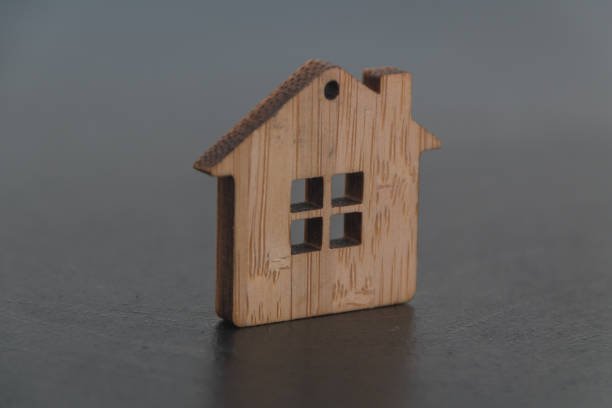 istock wooden house on black background 1006208728