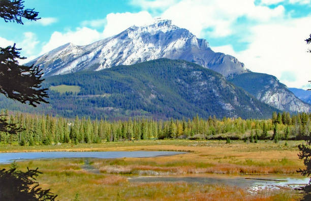 istock Vermillion  Lake near Banff  Alberta in the fall 1006209586