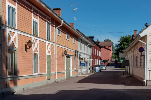 istock Old street in Sater in Sweden 1006225734