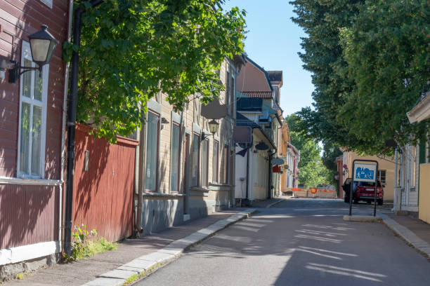 istock Old buildings in Sater in Sweden 1006225742