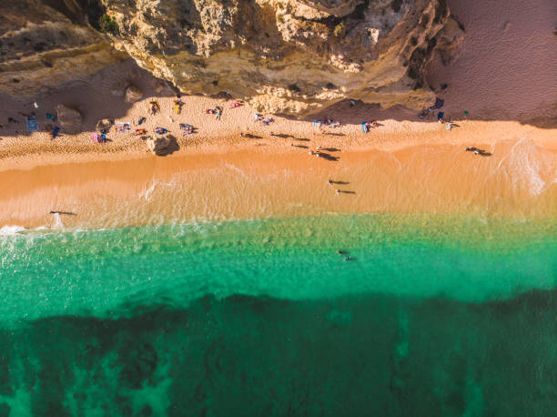 istock Marinha Beach, Portugal. 1006238626