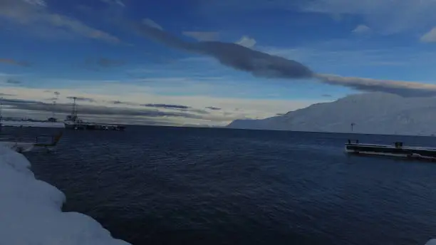 various shots of the edge of water & ice breaking in Svalbard, Norway