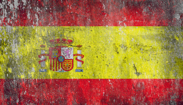 istock Grunge flag of Spain 1006268530