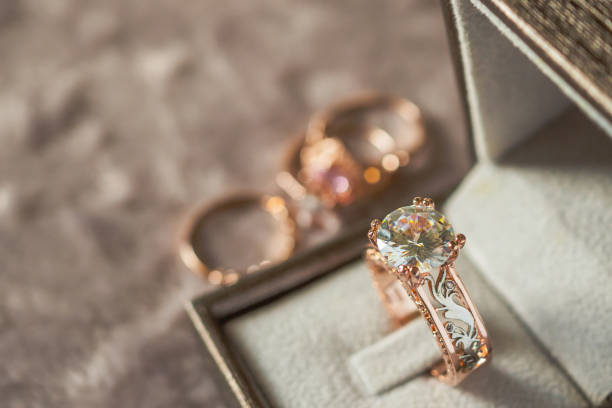 istock luxury diamond ring in jewelry box vintage style 1006276714