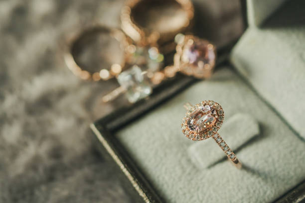 istock luxury diamond ring in jewelry box vintage style 1006276716