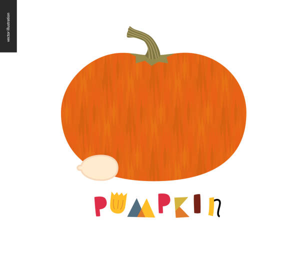 ilustrações de stock, clip art, desenhos animados e ícones de food patterns, vegetable, pumpkin - pumpkin textured peel backgrounds